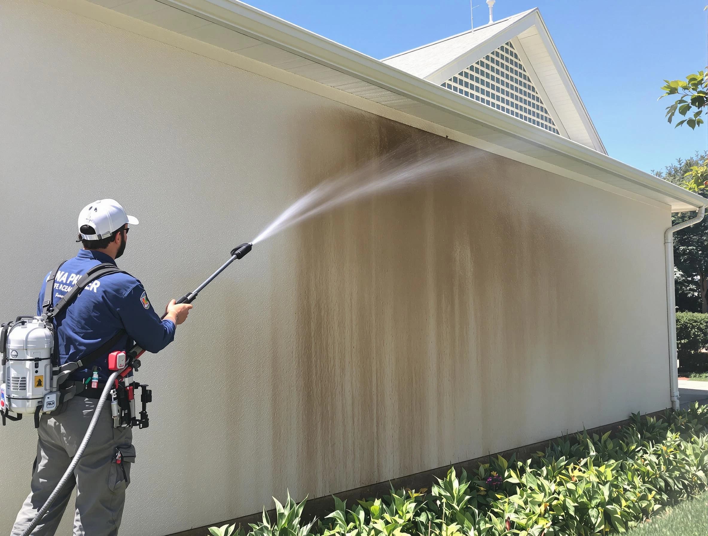 Aurora Power Washing expert providing thorough power washing service in Aurora